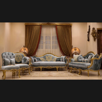 4Pcs Handmade Marvel Sofa Set