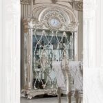 Silver Grey 7 PCs Dining Table Set HD-5800GR By Homey Design - Image 5