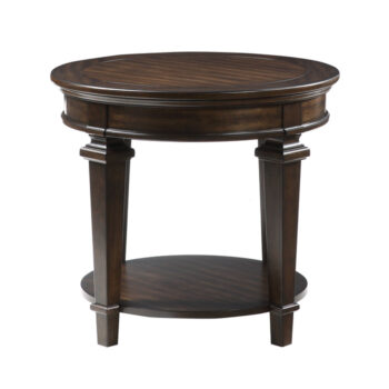Tobias collection Round End table By homelegance