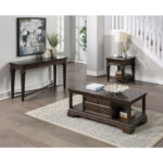 Tobias collection Rectangular End table With Drawer By homelegance - Image 4