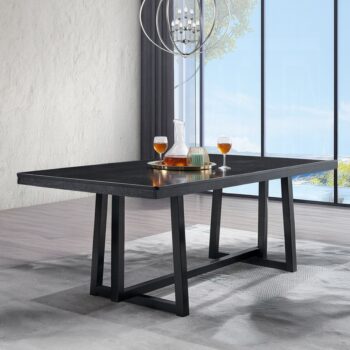 Kini Black Dining Table