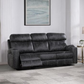 Hirah Gray Motion Sofa LV02570 By ACME