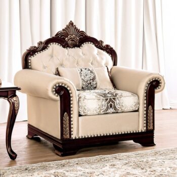 Yucatan Beige Chair FM65004BG-CH-PK By Furniture Of America