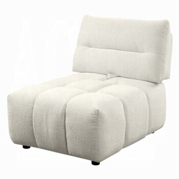Loanna Modular - Armless Chair in Beige Linen