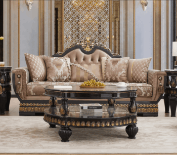 Brown Living Room Sofa HD-9049