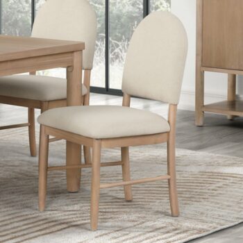 Rheinfall Beige Dining Chair Set of 2 By Furniture Of America