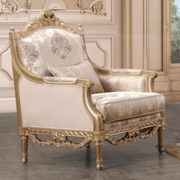 Light Beige Armchair HD-56
