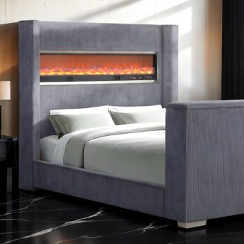 Sumter Gray Bed FM74004GY By Furniture Of America