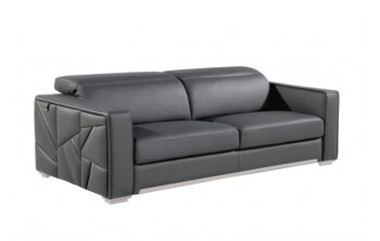 1120 Sofa in Top Grain Italian Leather By GU Furniture