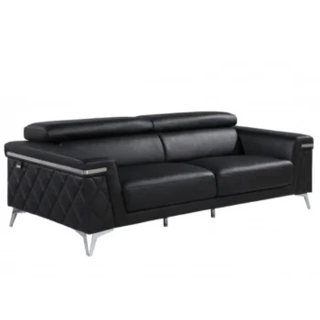 1140 Sofa in Top Grain Italian Leather By GU Furniture