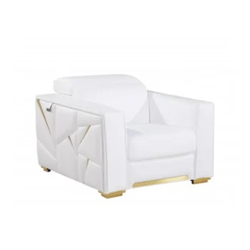 1120 Chair in Genuine Leather By Gu Furniture