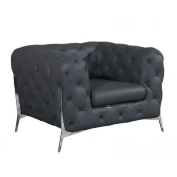 970 DivanItalia Italian Leather Chair By Gu Furniture