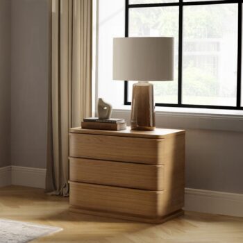 Zoey Nightstand in Oak Finish