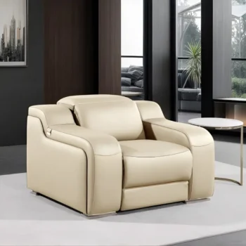 1116 Chair in Genuine Leather By Gu Furniture