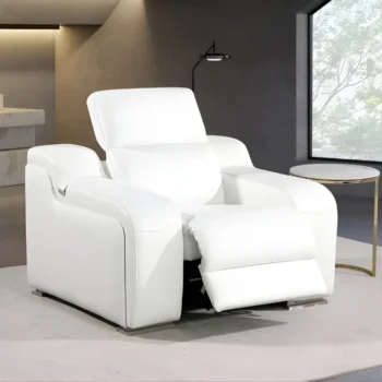 1208 Chair in Genuine Leather By Gu Furniture