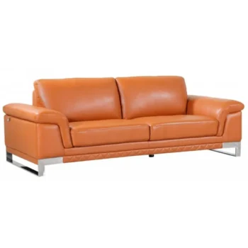 411 DivanItalia Top Grain Italian Leather Sofa By GU Furniture