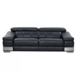 415 DivanItalia Top Grain Italian Leather Sofa By GU Furniture