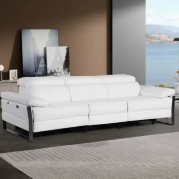 1246 DivanItalia Top Grain Italian Leather Sofa By GU Furniture
