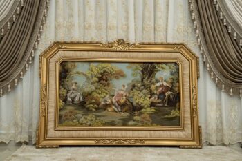 Handmade Gold Beige Opera Romeo & Juliet Picture Frame