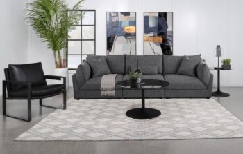 Sasha 3-Piece Modular Upholstered Sofa by Coaster Furniture