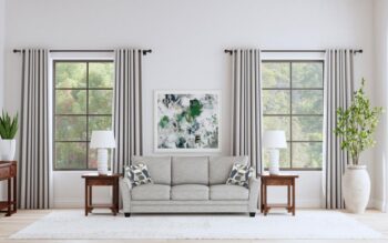 Tomkins Modern Gray Bouclé Sofa by Coaster Furniture