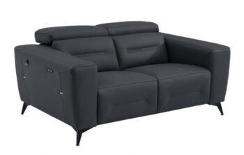989 Loveseat DivanItalia Top Grain Italian Leather by Gu furniture