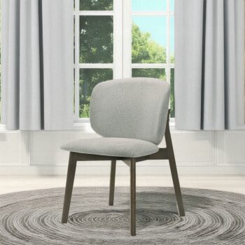 Mallin Side Chair in Gray Chenille