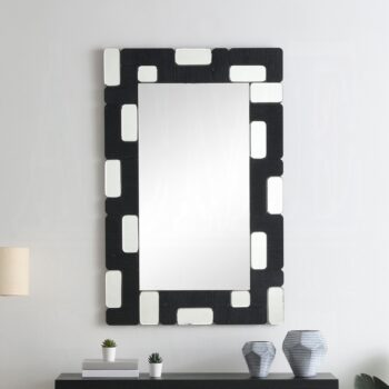 Dara Black Accent Mirror
