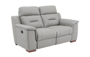 9408 DivanItalia Top Grain Italian Leather Loveseat By GU Furniture