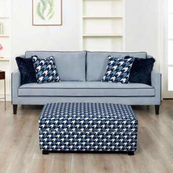 Colindale Sofa – Timeless Comfort in Gray/Blue FM61111BL-SF by Furniture of America