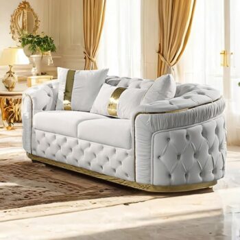 Adelpha Loveseat FM67002BG-LV by Furniture of America