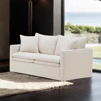 Crayford Loveseat | FM63010TP-LV – Classic Comfort in Timeless Taupe