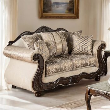 Andalusia Loveseat Traditional Elegance SM6450-LV by Furniture of America