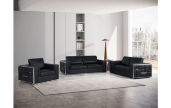 1130 Genuine leather Sofa Set By Gu Furniture