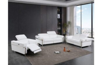 990 Genuine leather Sofa Set With Power Recliners By Gu Furniture