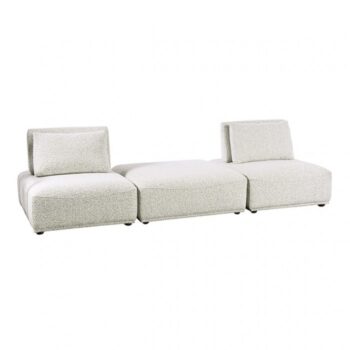 Stavanger 2-Seater with Square Ottoman FM63001LG-C by Furniture of America