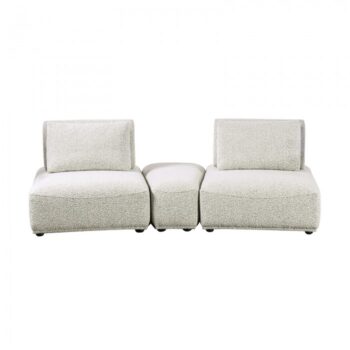 Stavanger Curved 2-Seater with Ottoman – FM63001LG-D by Furniture of America