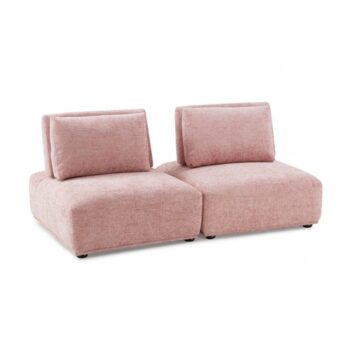 Stavanger 2-Seater in Pink Boucle FM63001PK-B by Furniture of America
