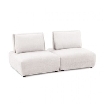 Stavanger 2-Seater Sofa in White Boucle FM63001WH-B by Furniture of America