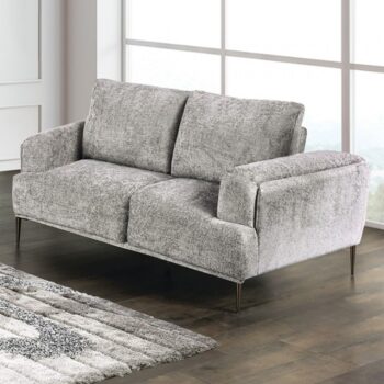 Gladbach Loveseat in Gray Chenille – FM63007GY-LV by Furniture of America