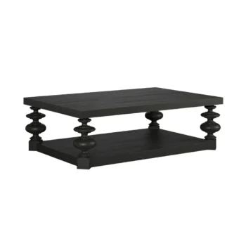Black Rectangular Coffee Table