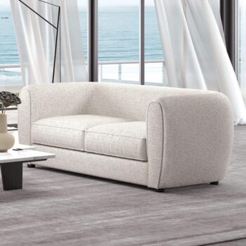 Verdal Loveseat in Off-White Boucle – FM61001WH-LV by Furniture of America