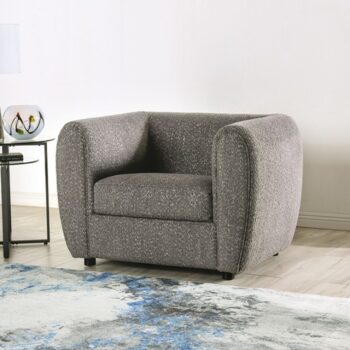 Verdal Chair in Charcoal Gray Boucle – FM61001GY-CH by Furniture of America