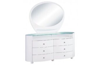 Cosmo White Dresser By Gu Furniture