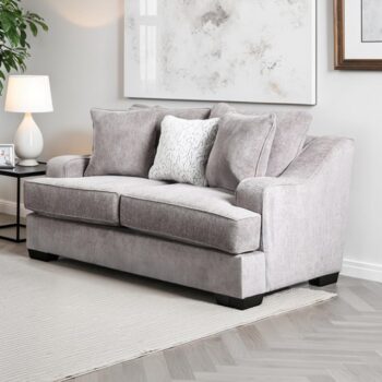 Mayfield Loveseat in Gray Fabric – SM1249-LV