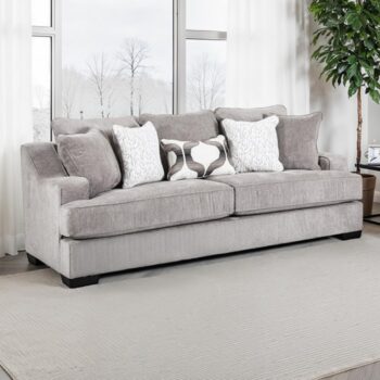 Mayfield Oversized Sofa in Gray Fabric – SM1249-SF by Furniture of America