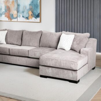 Mayfield Sectional in Gray Fabric – SM1249-SECT by Furniture of America