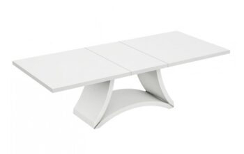 D313 High Gloss White Dining Table By Gu Furniture