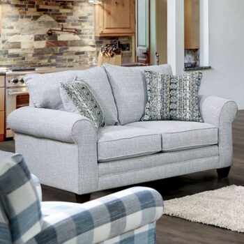Aberporth Loveseat in Gray – SM5406-LV by Furniture of America