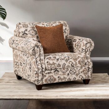 Buckhurst Taupe Transitional Accent Chair – FM61110TP-CH-PT